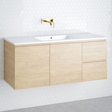 Nevada 1200mm Wall Hung Vanity with Ceramic Countertop